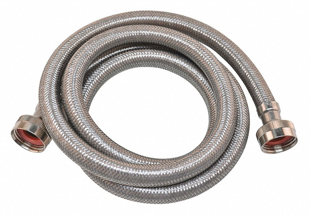 Water Connector Stainless Steel Silver