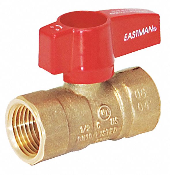 Manual 2-Way Ball Valve IPS Brass