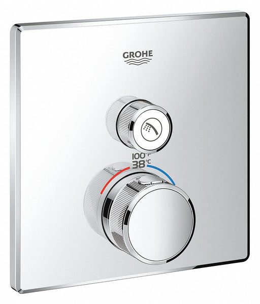 Sngl Func Thermostatic Trim Grohe Chrome
