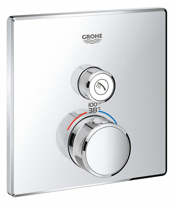 Sngl Func Thermostatic Trim Grohe Chrome