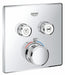 Dual Func Thermostatic Trim Grohe Chrome