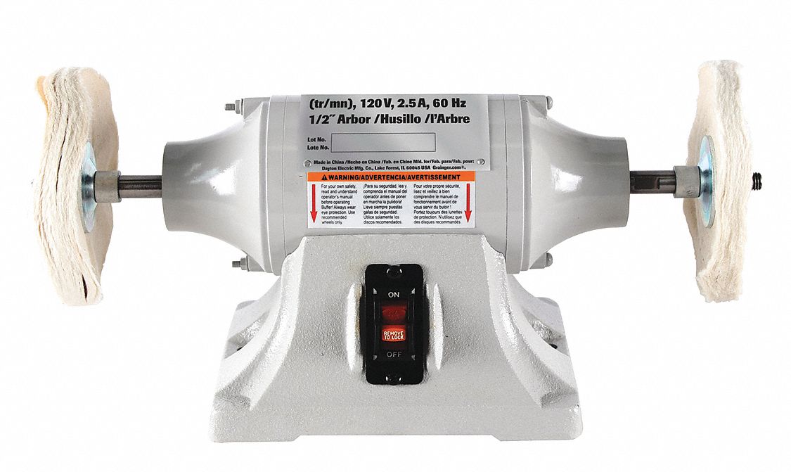 Bench Buffer 120V Buffing
