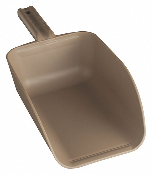 E0612 Mini Hand Scoop 15.1 in L Brown