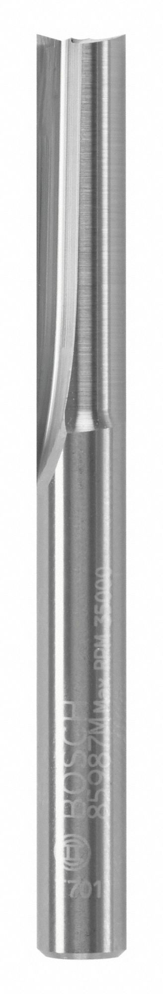 Straight Cut Profile Router Bit 1/4 