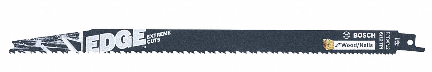 Reciprocating Saw Blade TPI 6/12 PK5