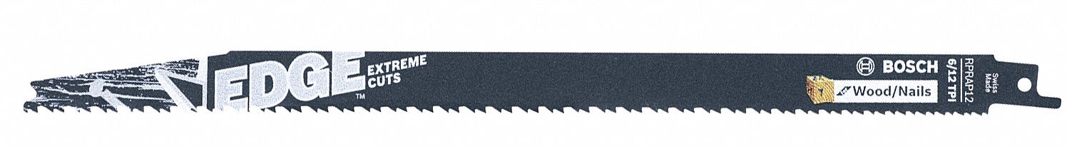 Reciprocating Saw Blade TPI 6/12