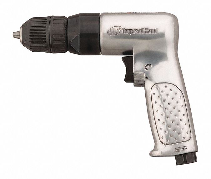Air-Powered Drill 1/4 in NPT Keyless