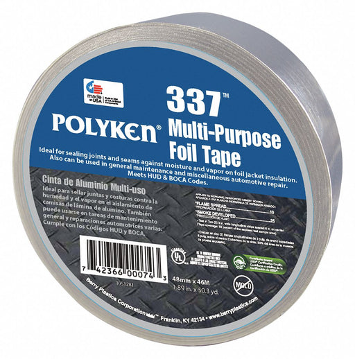 FoilTape Aluminum 50-1/4ydL 1-7/8inW