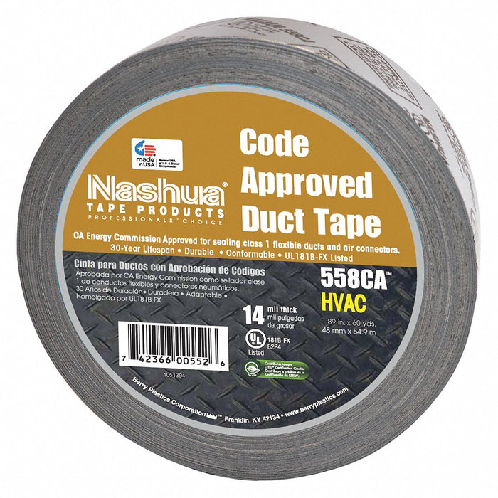 Duct Tape Silver 60 yd L 1-7/8 in W