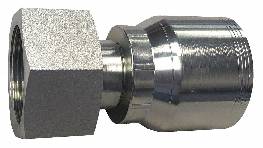 Crimp Fitting 3/4 I.D. M30-2 F Metric