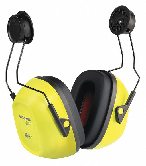 Ear Muffs Hard Hat Mounted Blk/Yel 27dB