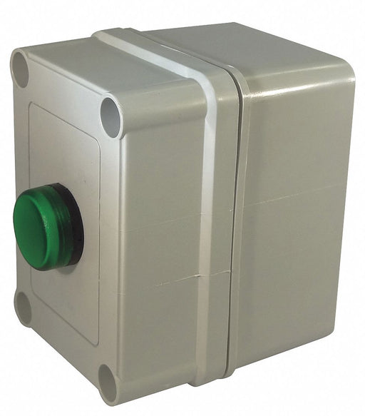 Control Station Push Button Green 1NC