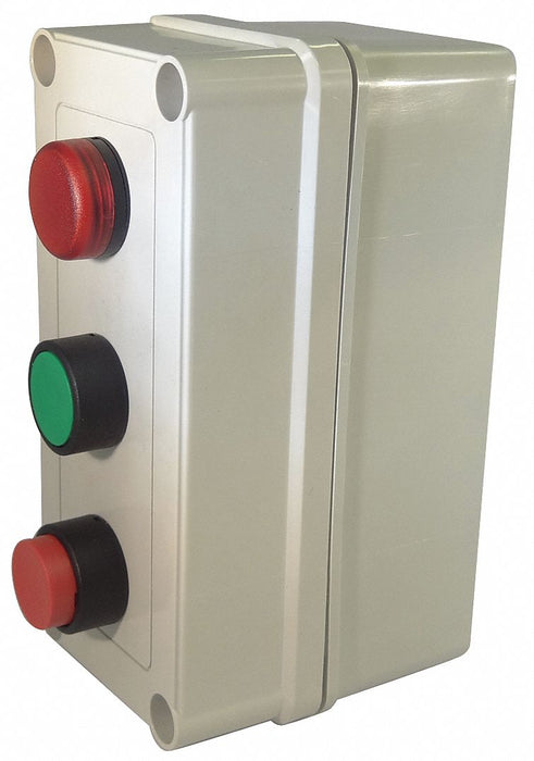 ControlStation 2Buttons Grn/Red 1Light