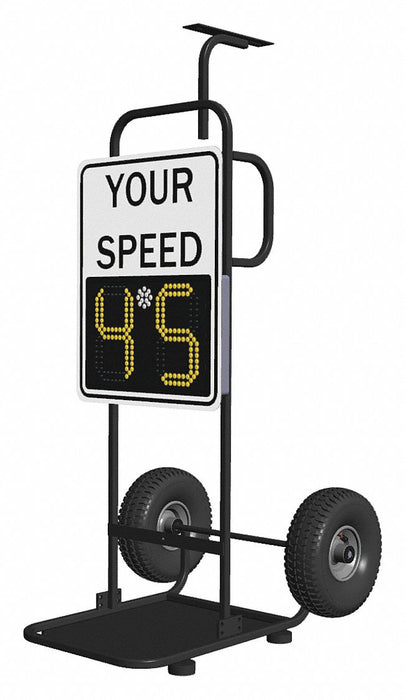 LED Radar Speed Sign Aluminum 29 x 23 