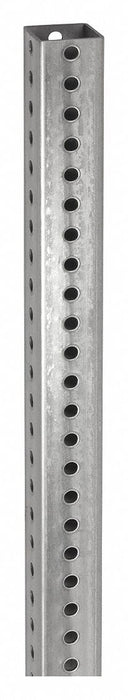 Sign Post Silver Steel 10 ft L