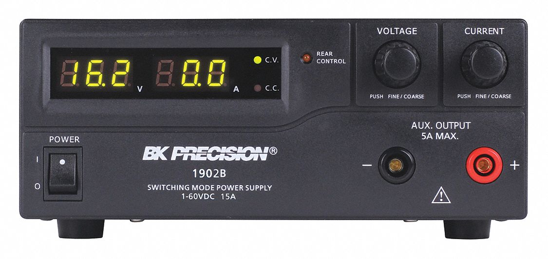DC Power Supply 0 to 15A 1 to 60V