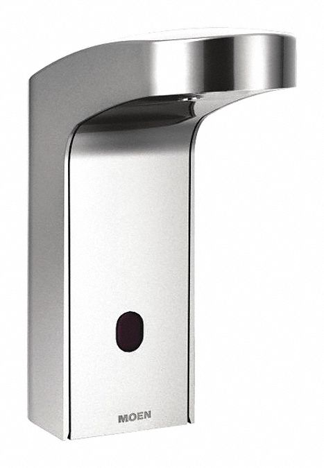 Straight Chrome Moen M-Power Metal