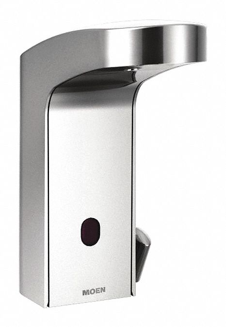 Straight Chrome Moen M-Power Metal