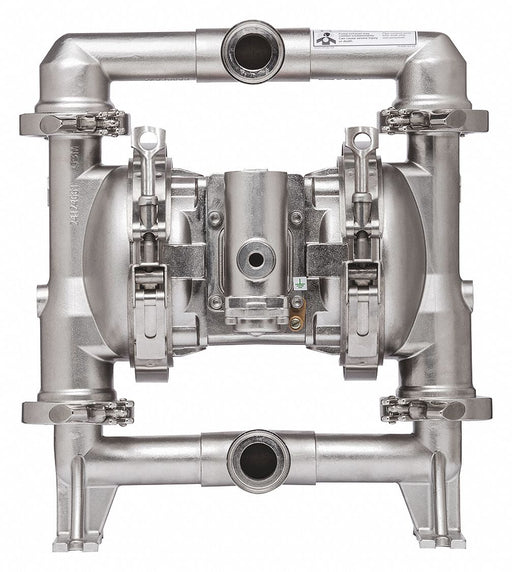 DblDiaphPmp Tri-Clamp TPV/SStl 1 54gpm