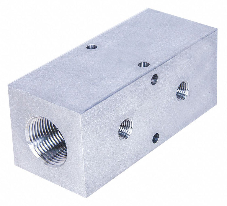 Pipe Manifold Fitting Aluminum 1 in