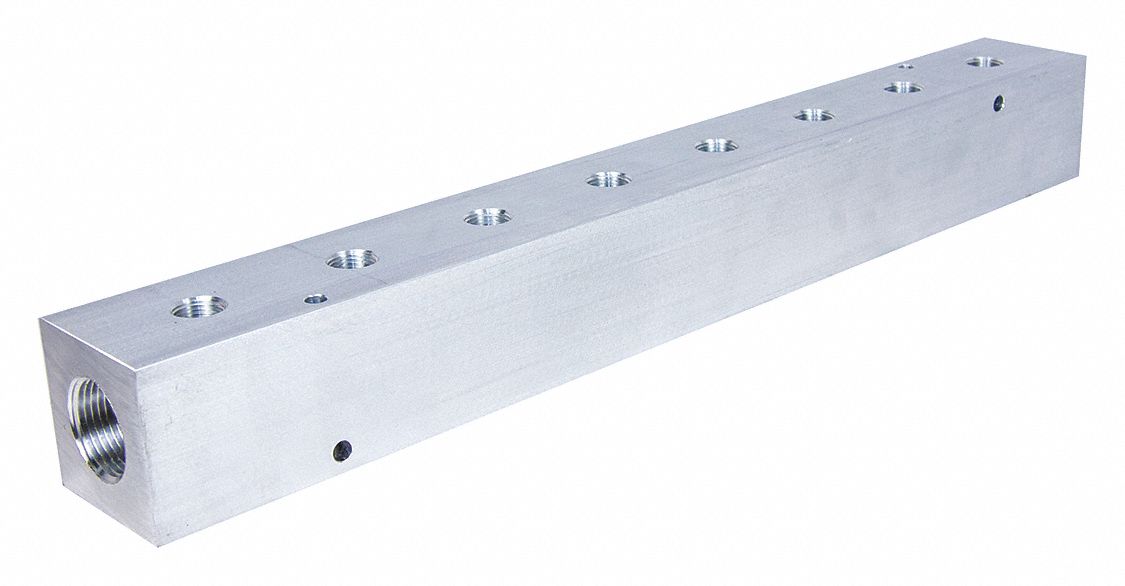 Pipe Manifold Fitting Aluminum 1 in