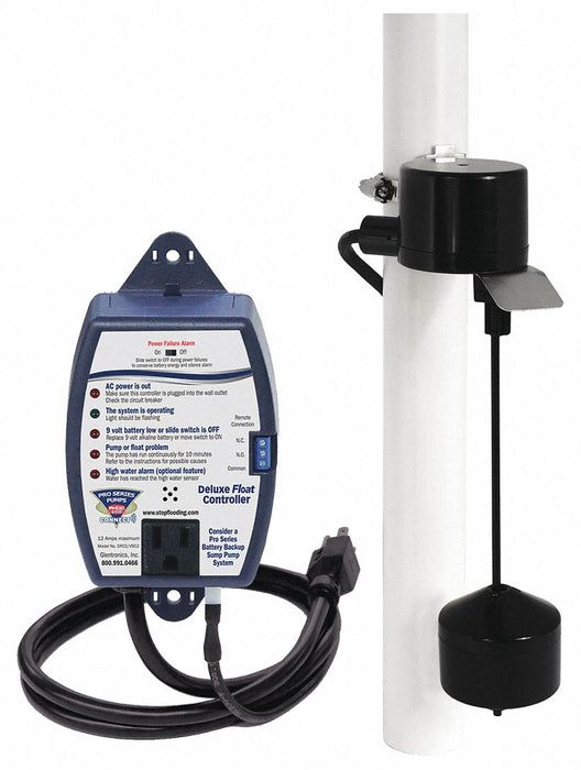 Vertical Float Piggyback 115VAC
