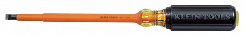 InsulScrDrv Slotted 5/16in Black Rnd