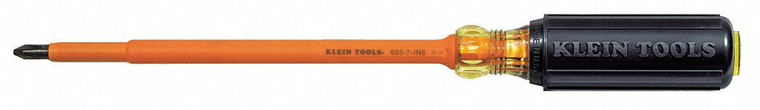 InsulScrDrv Phillips #2 Black Round