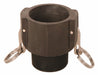 Coupler PolypropyleneBody 0Outlet 