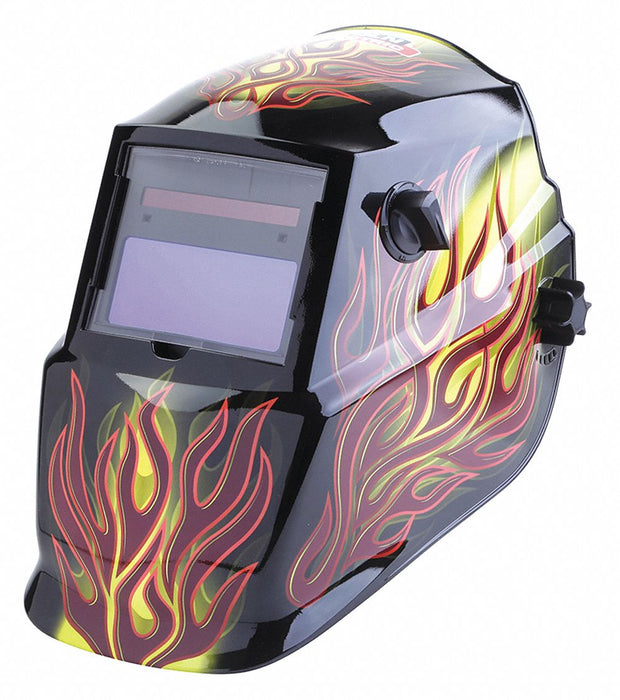 Welding Helmet Brown Ratchet Plastic