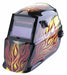 Welding Helmet Brown Ratchet Plastic