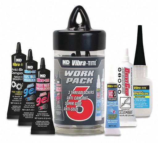 Threadlocker Black Tube Kit