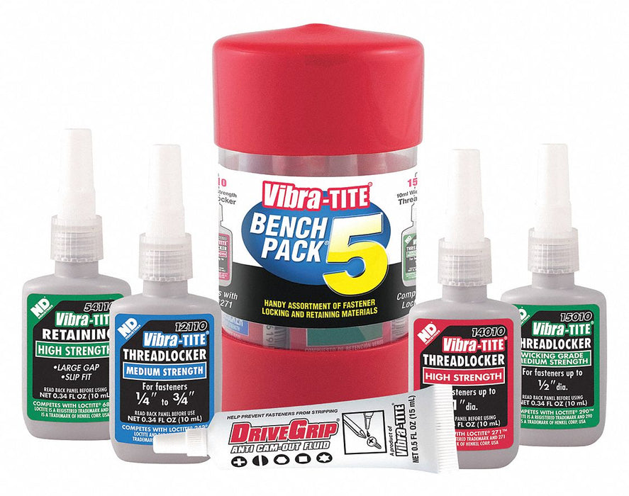 Threadlocker Red Tube Kit