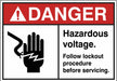 Label 3 1/2 inx5 in Polyester PK5