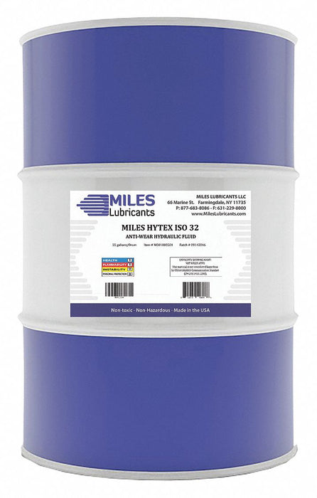 Hydraulic Oil ISO 32 55 gal Drum