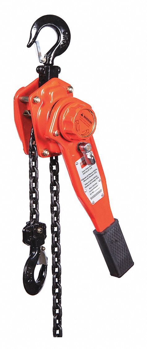 K9153 Lever Chain Hoist 1500 lb Lift 15 ft.