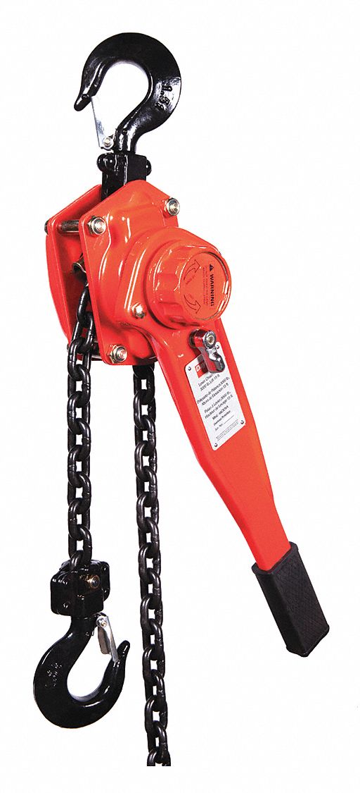 K9273 Lever Chain Hoist 3000 lb Lift 15 ft.