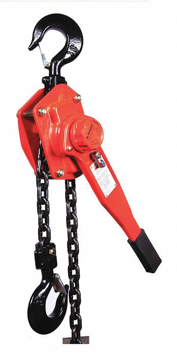 K9283 Lever Chain Hoist 6000 lb Lift 15 ft.