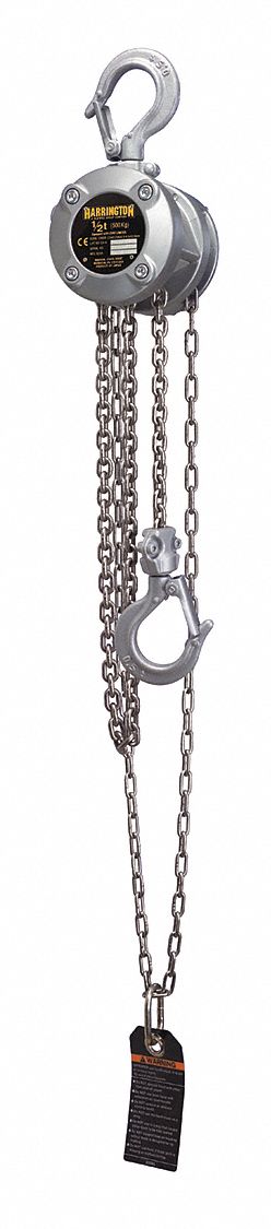 K9019 Mini Chain Hoist 1000 lb 10 ft Lift