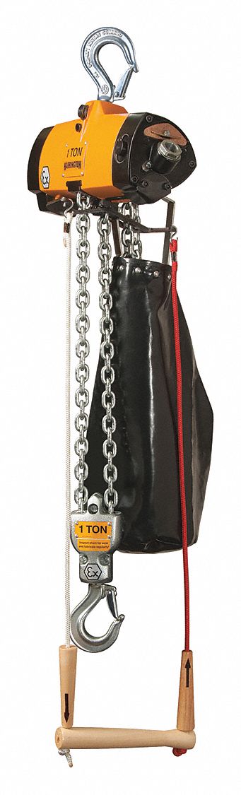 K9148 Air Chain Hoist Pull Cord 10 000 lb 10ft