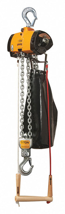 K9140 Air Chain Hoist Pull Cord 500 lb 10 ft.