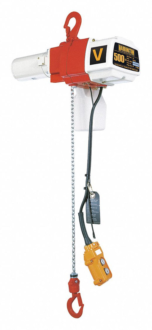 K8667 Electric Chain Hoist 500 lb cap.