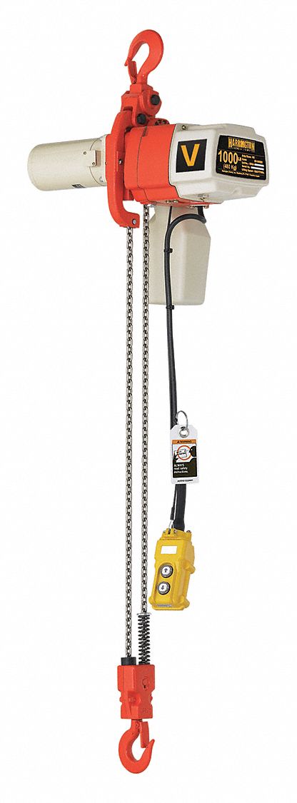 K8668 Electric Chain Hoist 1000 lb cap.