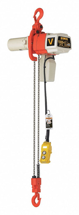 K8668 Electric Chain Hoist 1000 lb cap.