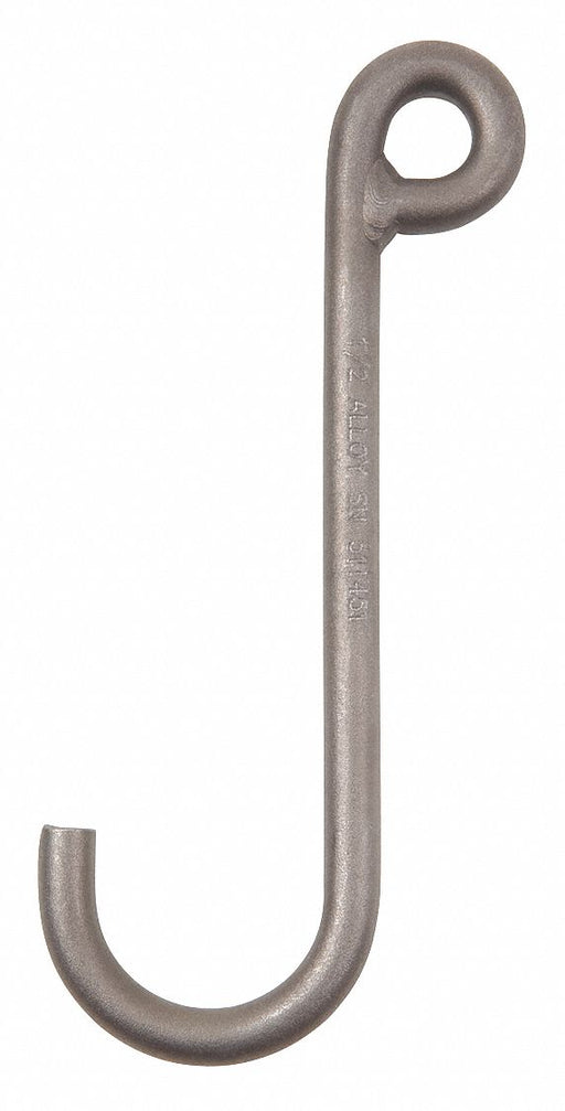 J-Hook Alloy Steel 3 1/2 in 1 500 lb G80