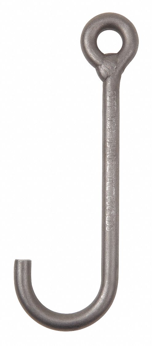 J-Hook Alloy Steel 1 1/4 in 250 lb G80