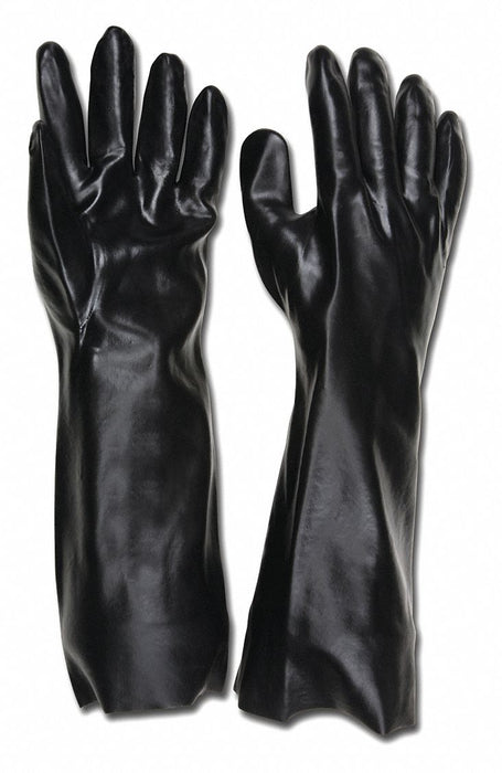 ChemResistantGloves Blk Gauntlet L PK12