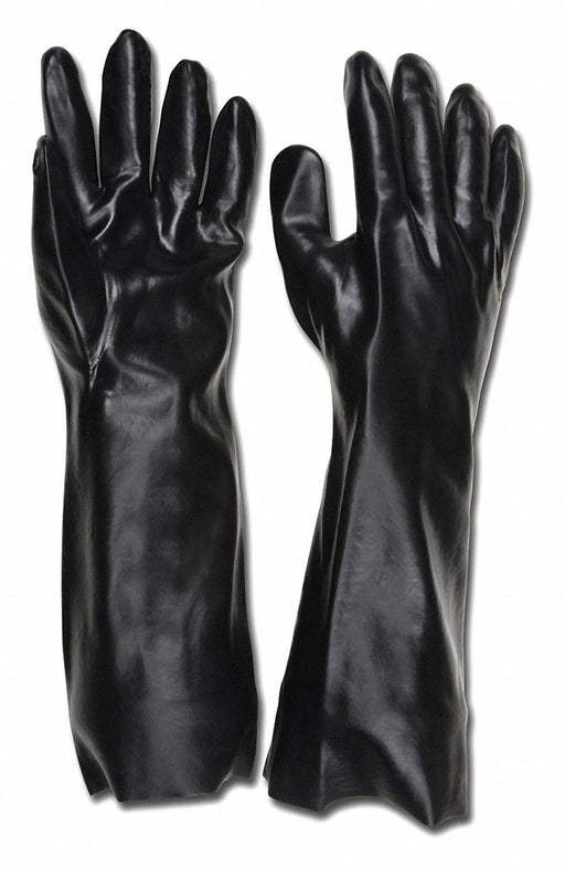 ChemResistantGloves Blk Gauntlet L PK12