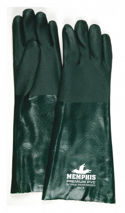 ChemResistantGloves Grn Gauntlet L PK12