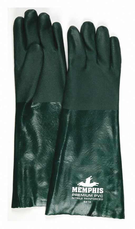 ChemResistantGloves Grn Gauntlet L PK12
